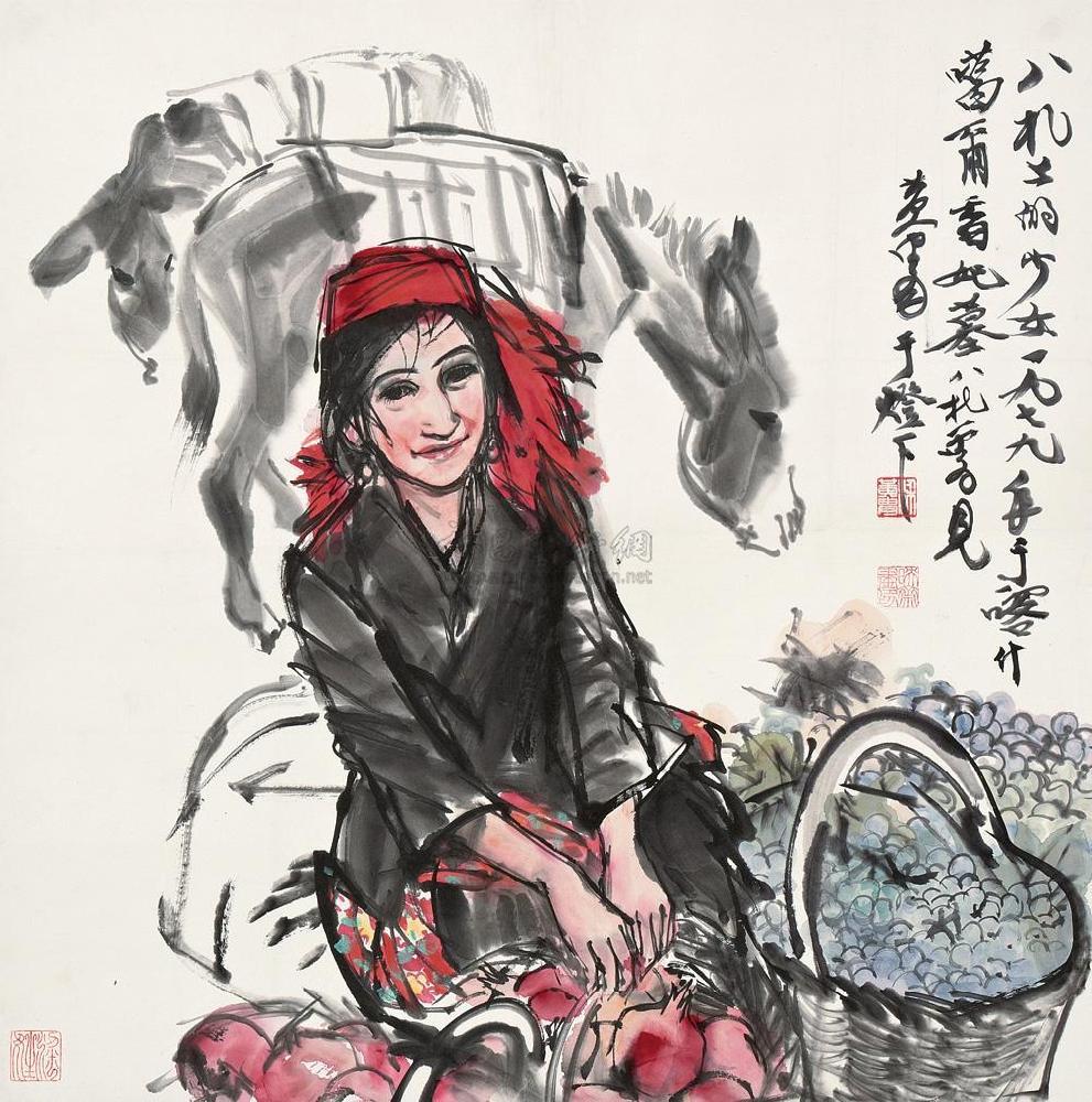 绘画|黄胄将人物画的描绘升华到了史诗般的境界