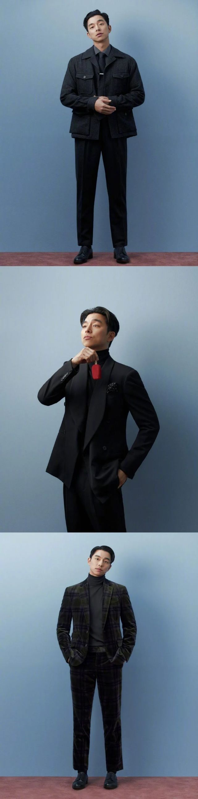 组图:人见人爱的"鬼怪大叔"孔刘绅士风写真大片