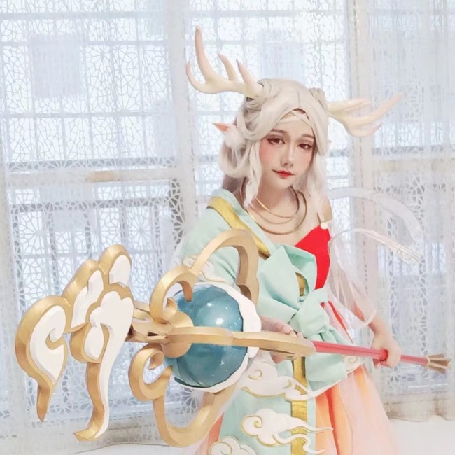 《王者荣耀》cosplay正片图赏遇见神鹿67瑶_腾讯新闻