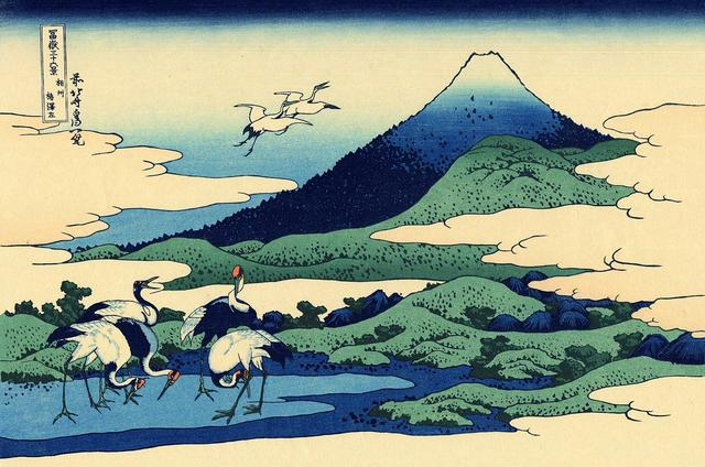画家成田環 富士山日本画
