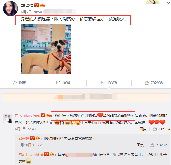 郭碧婷|已经生了？向太赴台隔离陪郭碧婷，干儿子喊话向佐官宣报喜