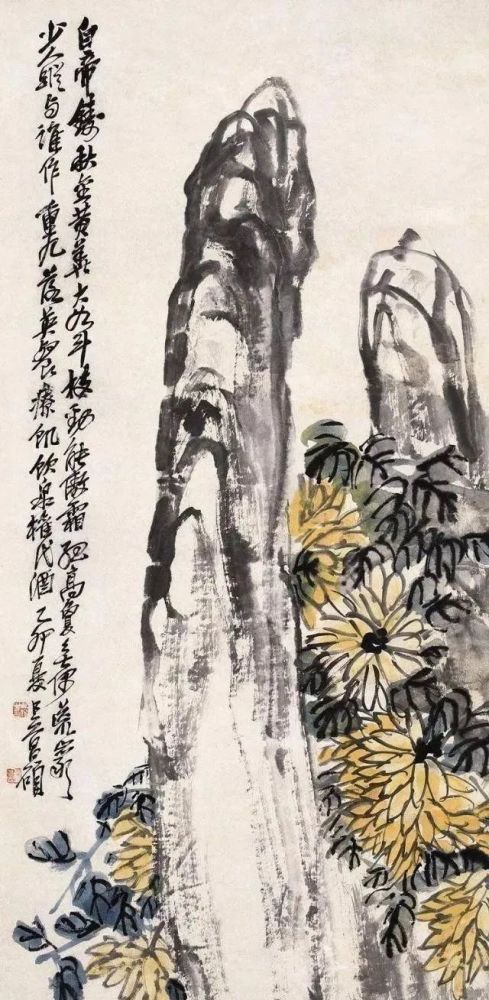 吴昌硕|一起来看看大师吴昌硕笔下的“秋容图”，真美