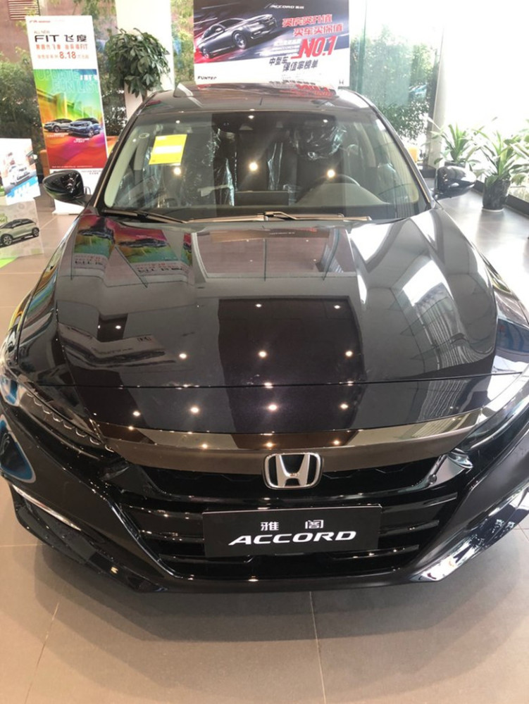 本田雅阁特别版已到店,全新星空蓝涂装配黑化轮毂,视觉效果增强