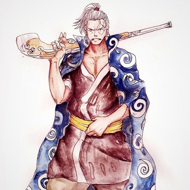 海贼王全员浪人头像分享本贝克曼穿和服扛枪路飞神似孙悟空