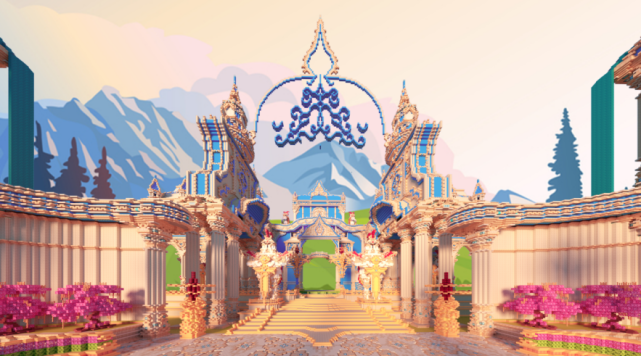 迷你世界艺术品级别的城堡建筑大比拼你们pick哪一个