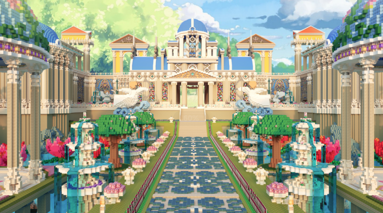 迷你世界艺术品级别的城堡建筑大比拼你们pick哪一个