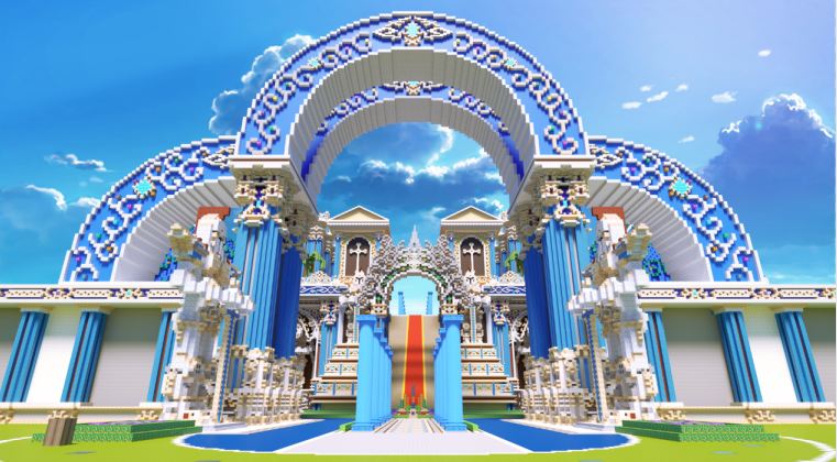 迷你世界艺术品级别的城堡建筑大比拼你们pick哪一个