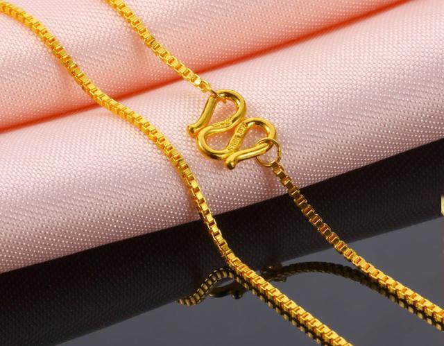 购买黄金项链这6种款式谨慎购买一旦断开很难修复