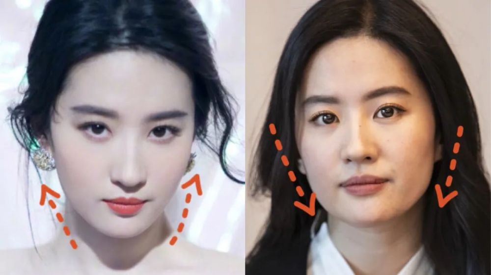 刘亦菲|刘亦菲脸上竟然惊现“奶奶线”？天仙的完美骨相终究也难逃这一劫……