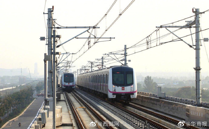 9月24日起西安地铁3号线最小发车间隔将压缩至2分20秒