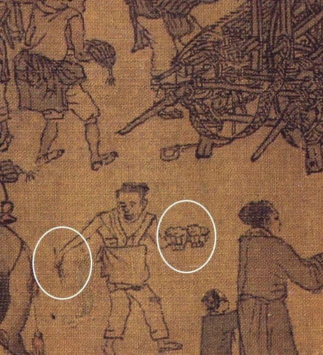 清明上河图|《清明上河图》放大30倍：原来如今最火热的职业，在宋朝时就已出现