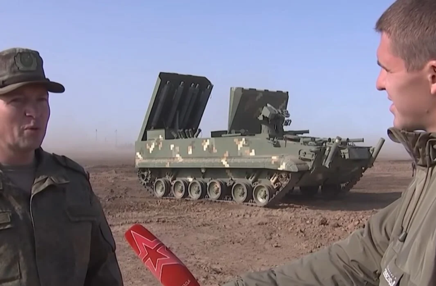 俄罗斯在高加索2020战略演习中推出新型扫雷火箭系统