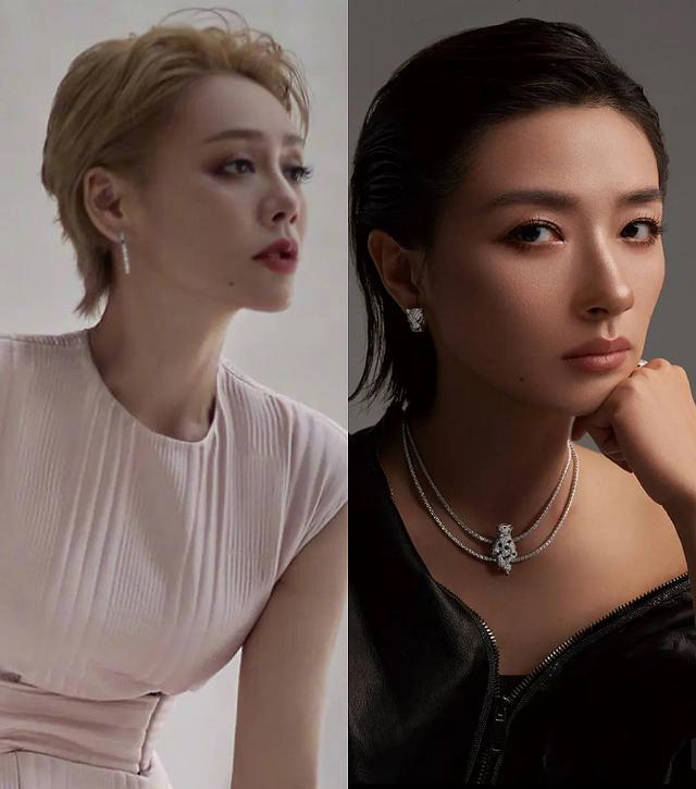 乘风破浪的姐姐|万茜被指隔空碰瓷！在和宁静同样的位置点痣，传后者不愿与其同台