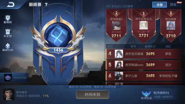 s20赛季即将结束峡谷再次上演奥斯卡之夜瑶瑶公主1万5战力惊呆网友