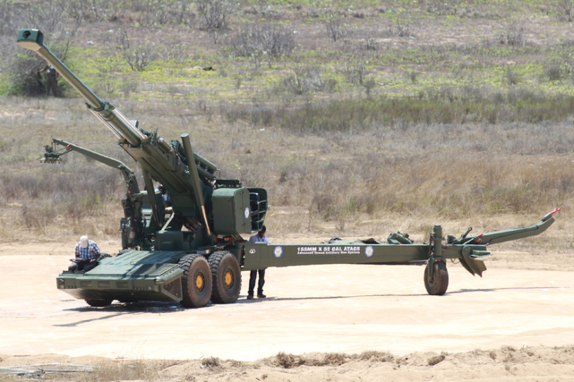 【发生事故的"先进牵引式火炮"】