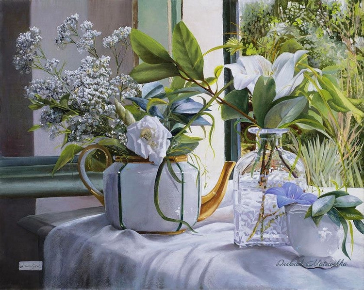 静物|波兰女艺术家超逼真的静物写实油画欣赏，栩栩如生