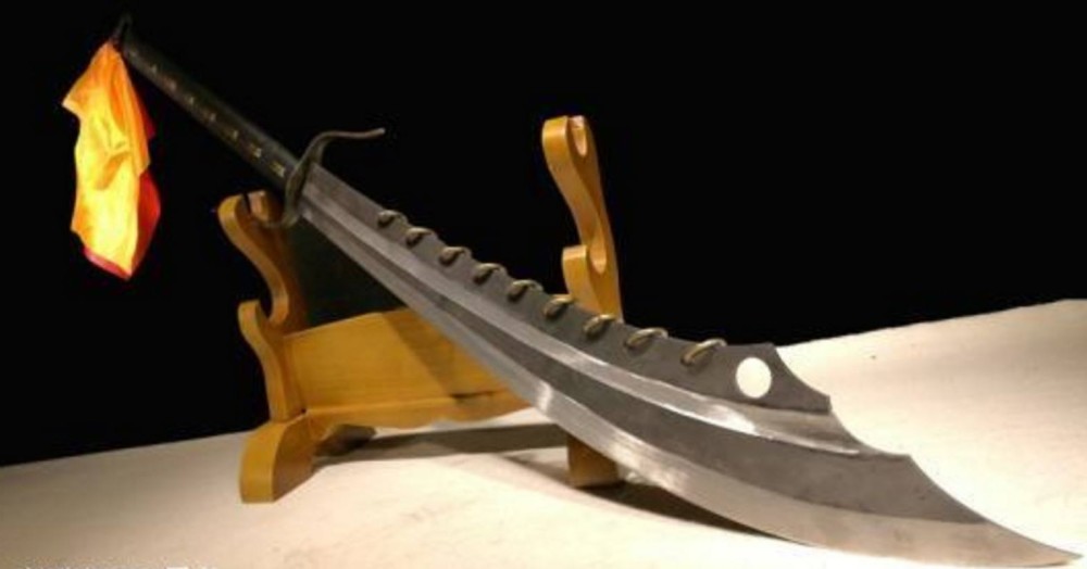 小李飞刀|古代大刀为何要安装铁环？看见刀上有九环的人，尽量躲远点