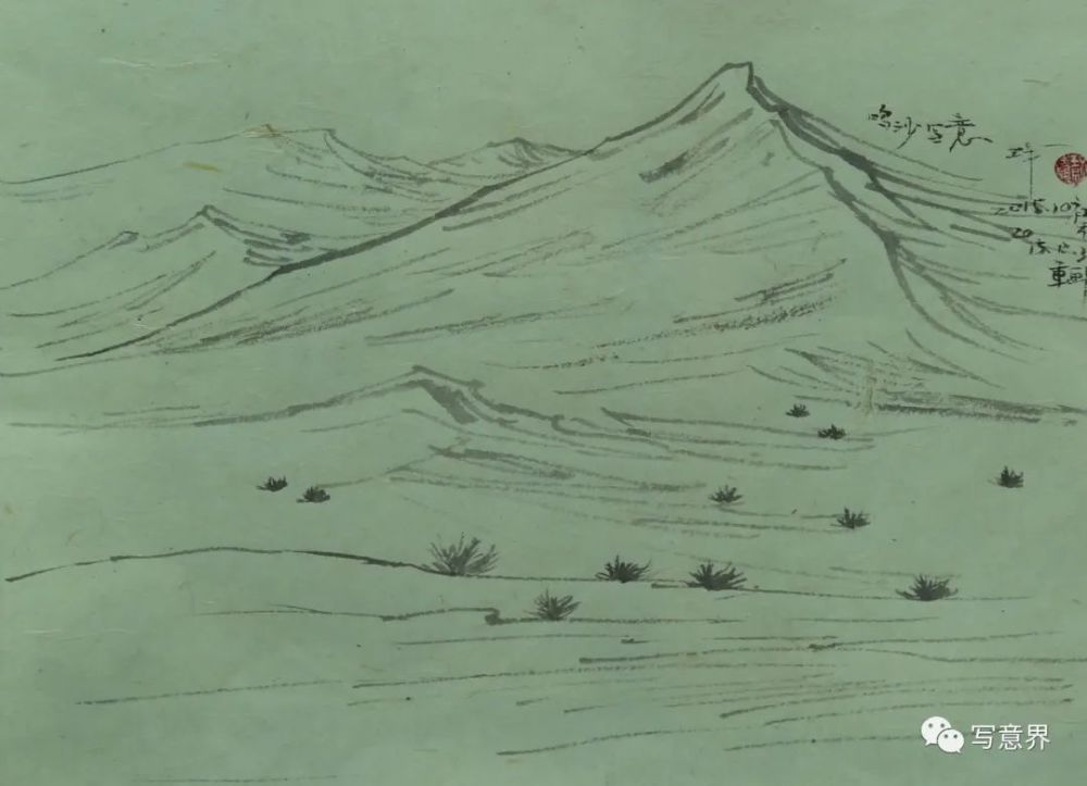 田卫戈|素墨淡彩：田卫戈纸本绘画作品