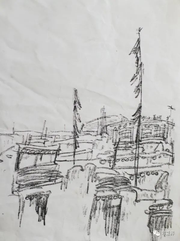 田卫戈|素墨淡彩：田卫戈纸本绘画作品