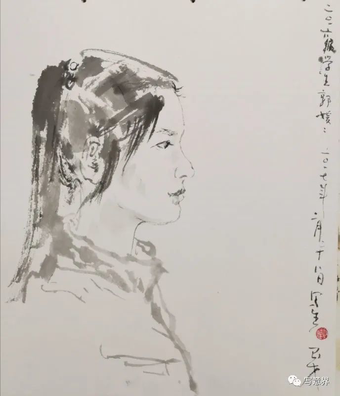 田卫戈|素墨淡彩：田卫戈纸本绘画作品