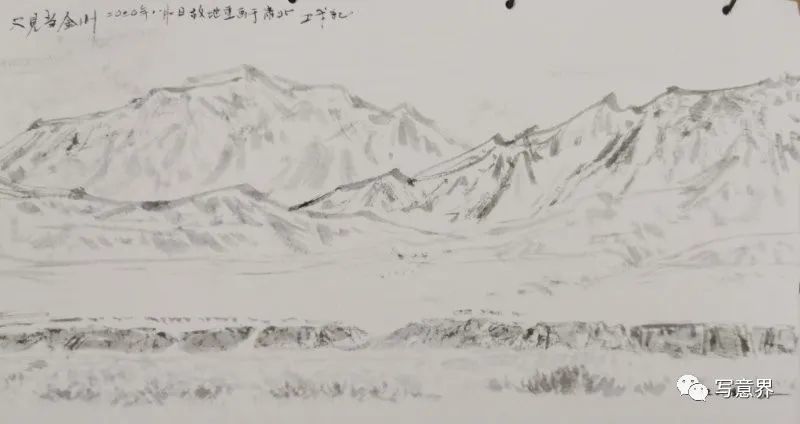 田卫戈|素墨淡彩：田卫戈纸本绘画作品