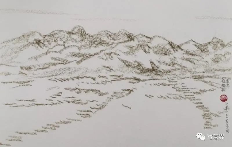 田卫戈|素墨淡彩：田卫戈纸本绘画作品