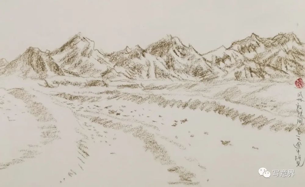 田卫戈|素墨淡彩：田卫戈纸本绘画作品