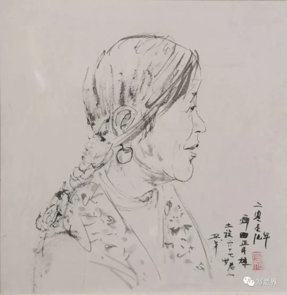 田卫戈|素墨淡彩：田卫戈纸本绘画作品