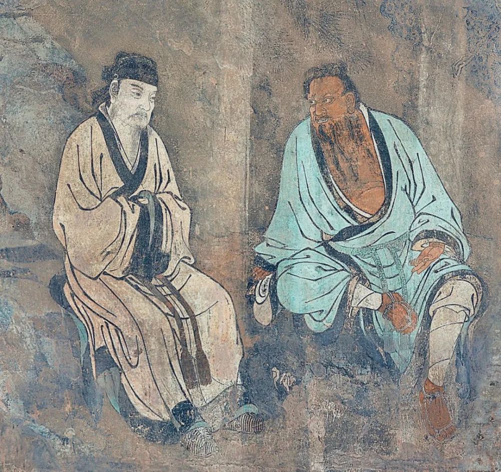 解读永乐宫壁画钟离权度吕洞宾图