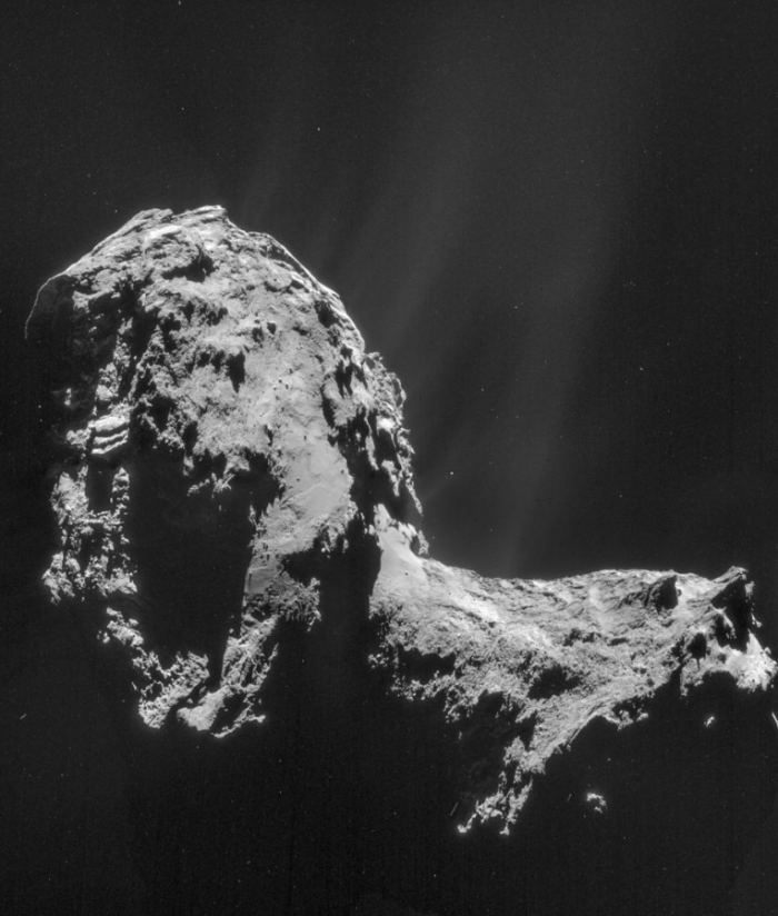 月球|外媒：科学家首次在彗星周围探测到极光