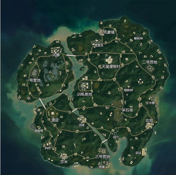 新旧地图对比——山谷新地图,玩过你就不想出来