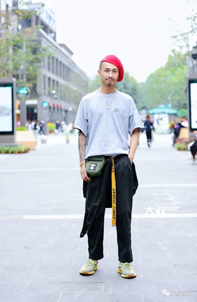 "大叔街拍"又到混搭好季节,温柔的杭州姑娘