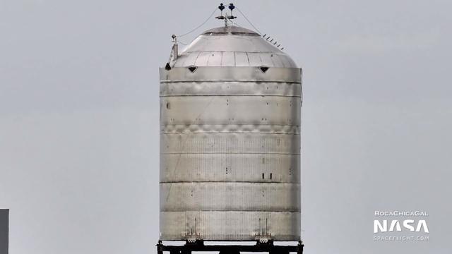 spacex|Spacex星舰SN7.1极限测试时发生爆炸，星舰SN8已经安装翅膀