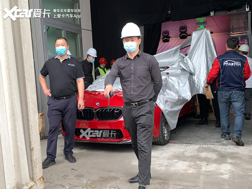 宝马m5雷霆版|北京车展探馆：新款宝马M5雷霆版实车图
