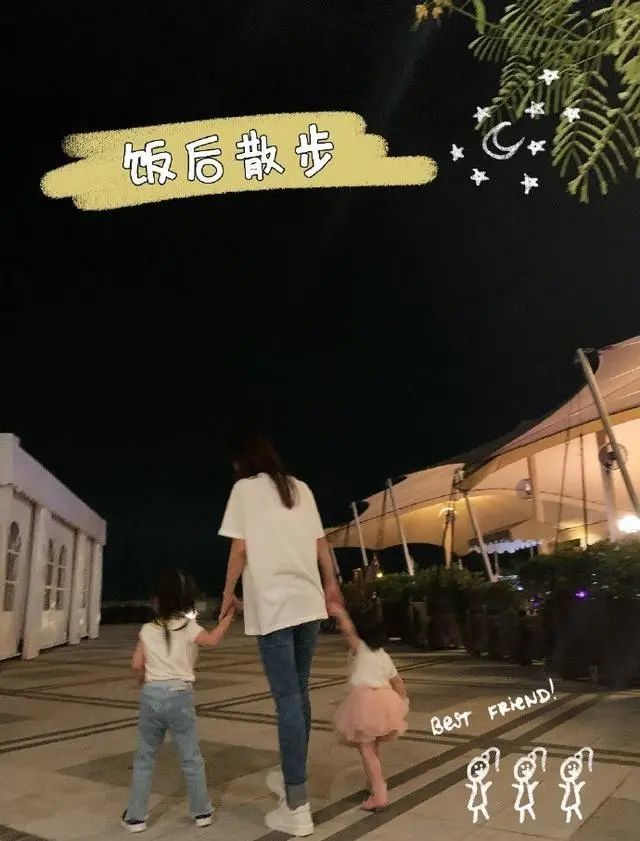 郭富城|方媛晒照为夫宣传新电影，郭富城视角下端庄优雅，四肢纤瘦似少女