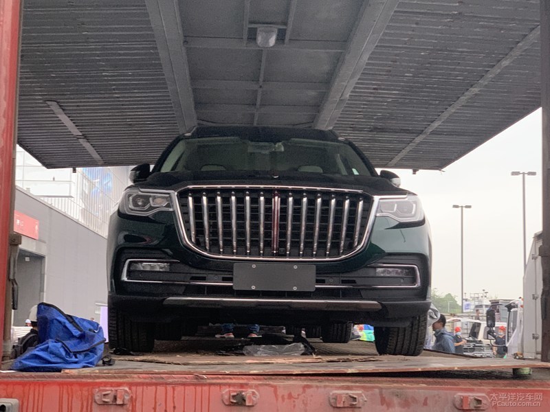 红旗hs7|2020北京车展探馆：红旗HS7加长版实车