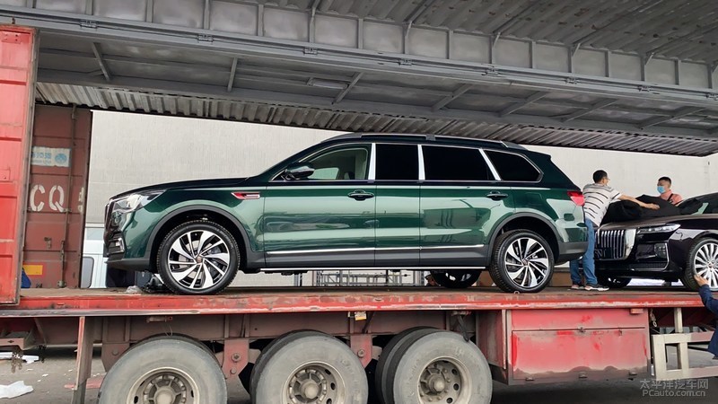 红旗hs7|2020北京车展探馆：红旗HS7加长版实车