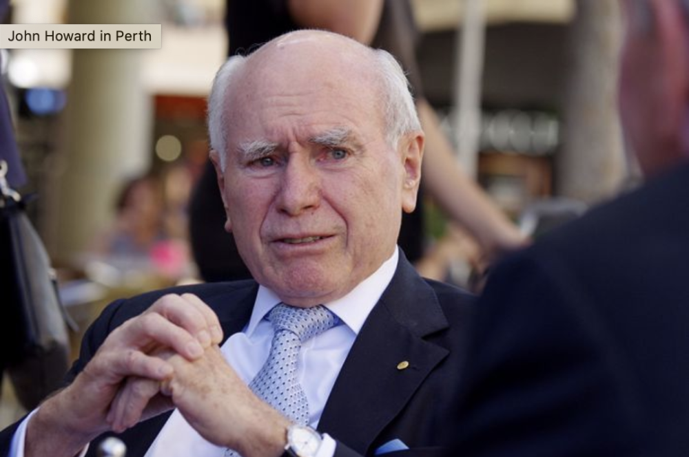 前澳洲总理约翰. 霍华德