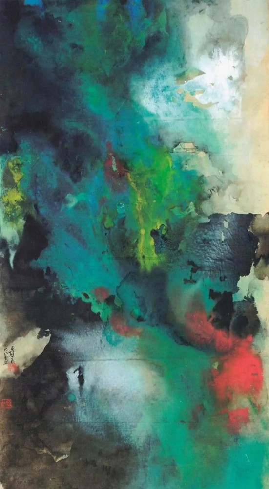 刘剑波《中国画泼墨泼彩创始人》
