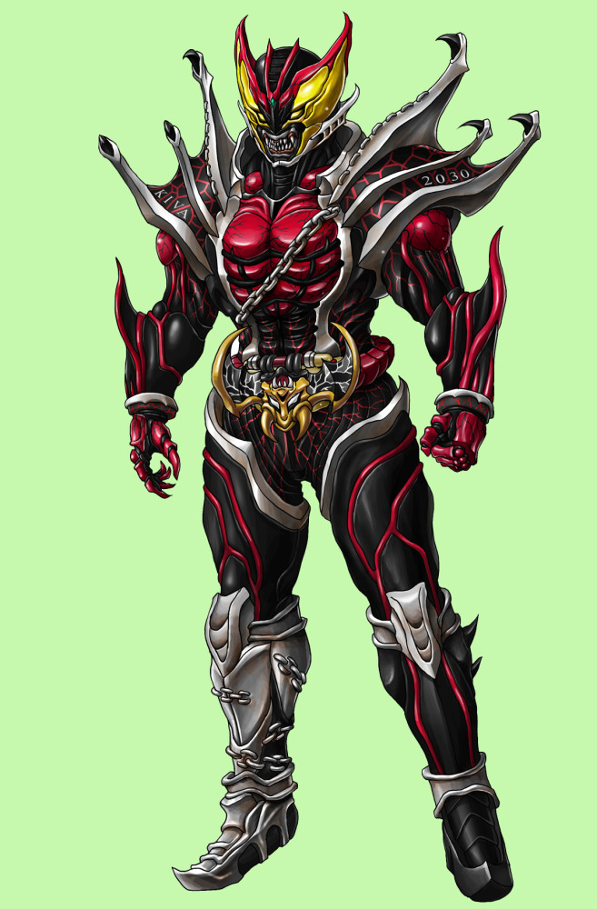 假面骑士同人异类kiva宛如恶魔圣刃帅气依旧