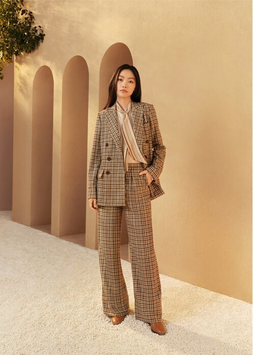 刘诗诗2020秋冬换新装 意大利奢牌loro piana高贵大方易穿搭