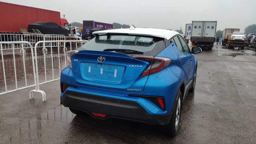 丰田奕泽izoa|2020年北京车展探馆：丰田奕泽IZOA E进擎实车