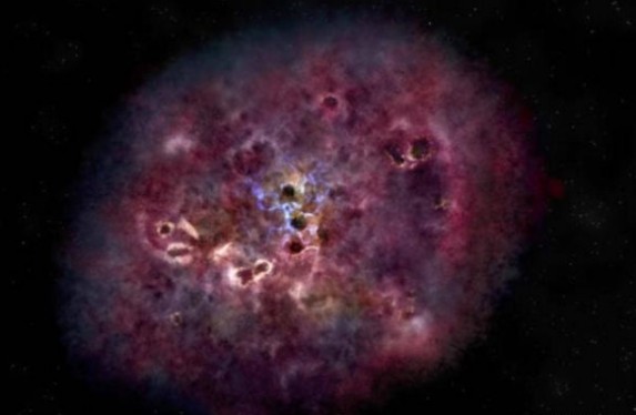 xmm-2599|天文现象观测到一个奇怪的星系，体积非常庞大，却安静得可怕