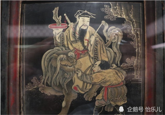 漆画|最气派的生日礼物：清乾隆描金漆画《郭子仪庆寿》寿屏