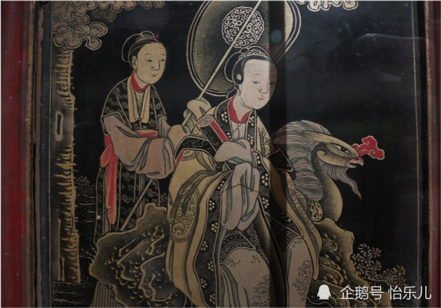 漆画|最气派的生日礼物：清乾隆描金漆画《郭子仪庆寿》寿屏