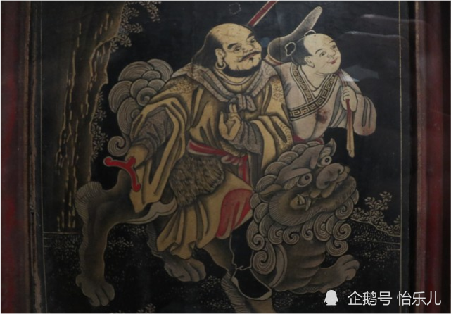 漆画|最气派的生日礼物：清乾隆描金漆画《郭子仪庆寿》寿屏