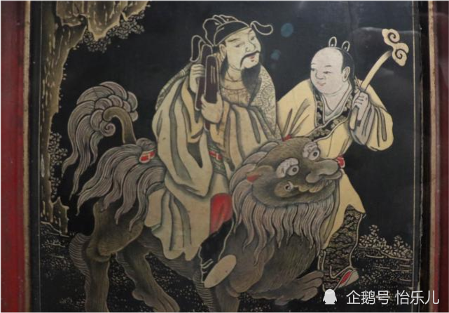 漆画|最气派的生日礼物：清乾隆描金漆画《郭子仪庆寿》寿屏