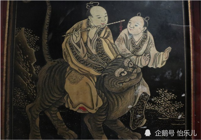 漆画|最气派的生日礼物：清乾隆描金漆画《郭子仪庆寿》寿屏