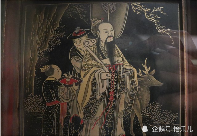 漆画|最气派的生日礼物：清乾隆描金漆画《郭子仪庆寿》寿屏