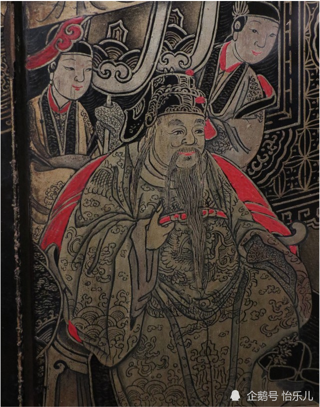 漆画|最气派的生日礼物：清乾隆描金漆画《郭子仪庆寿》寿屏